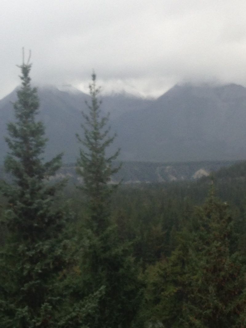 View from the Fairmont Banff Spring Hotel